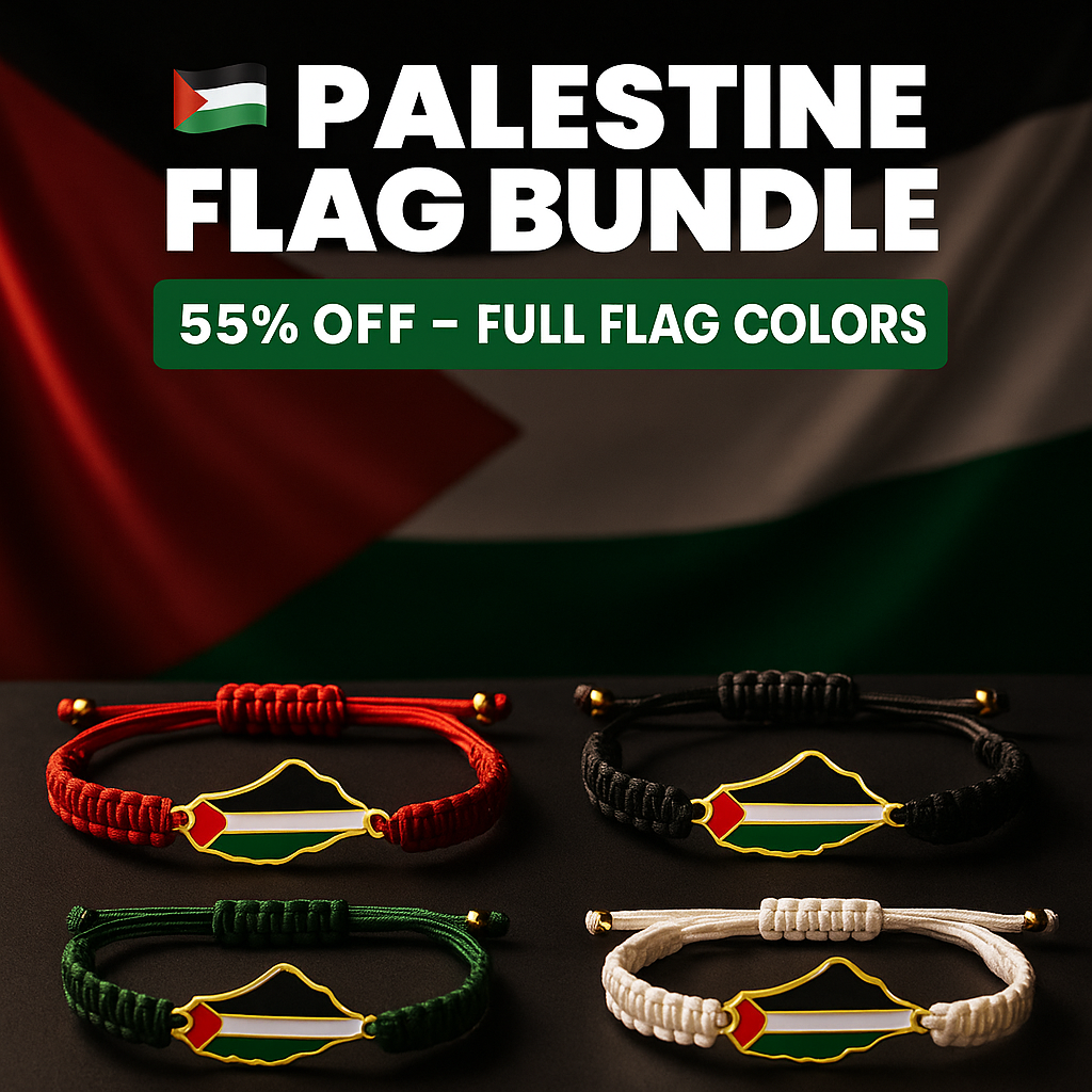 Palestine Thread Bracelet