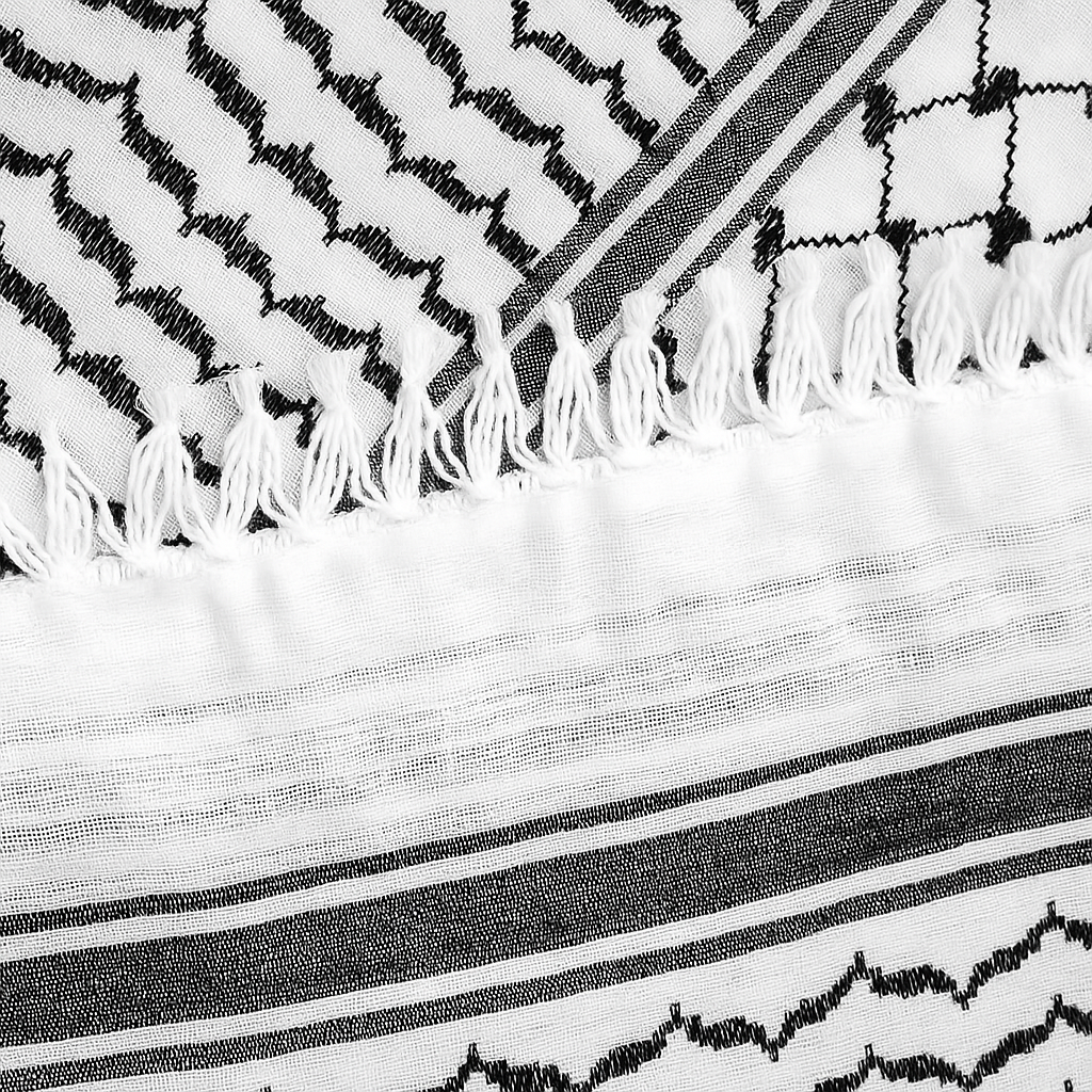 Black & White Keffiyeh