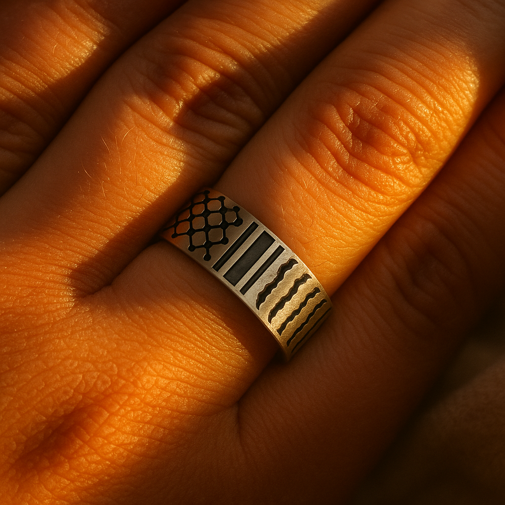 Keffiyeh Ring