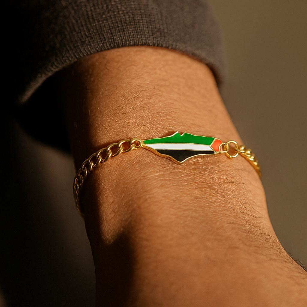 Palestine Chain Bracelet