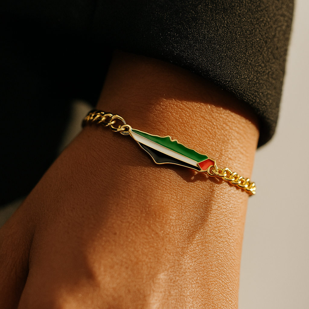 Palestine Chain Bracelet