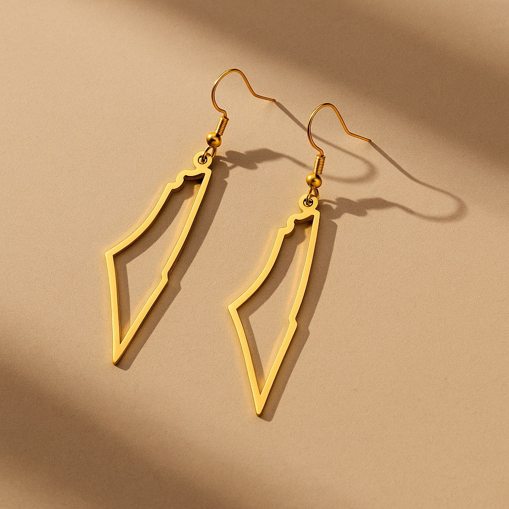 Palestine Outline Earrings