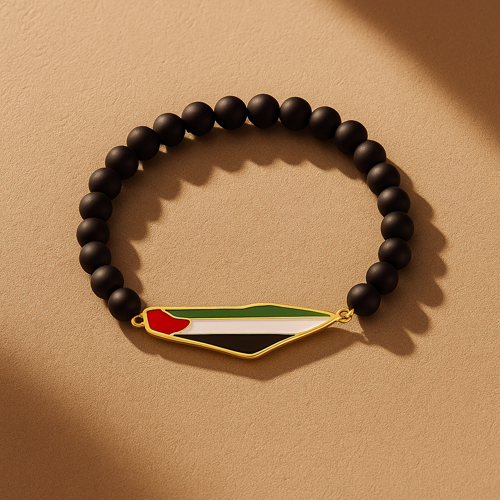 Palestine Bead Bracelet