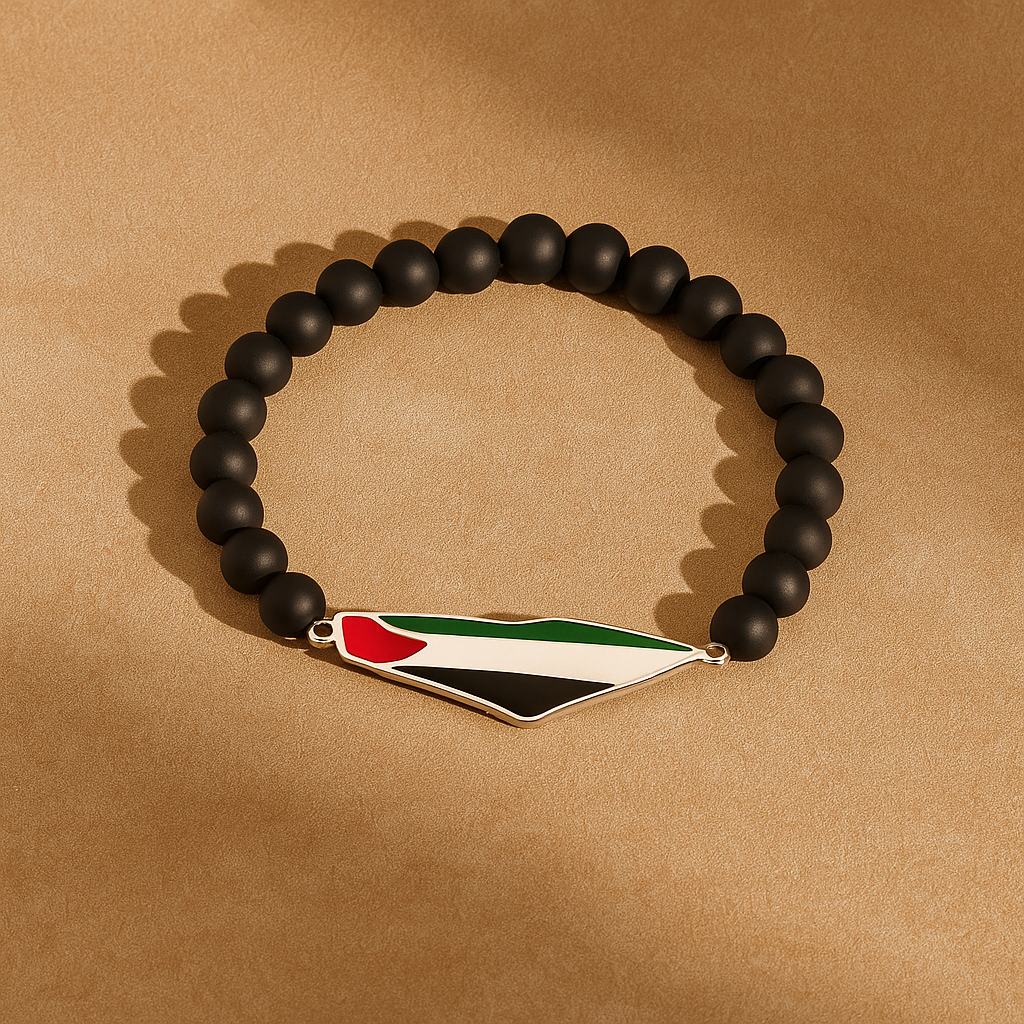 Palestine Bead Bracelet