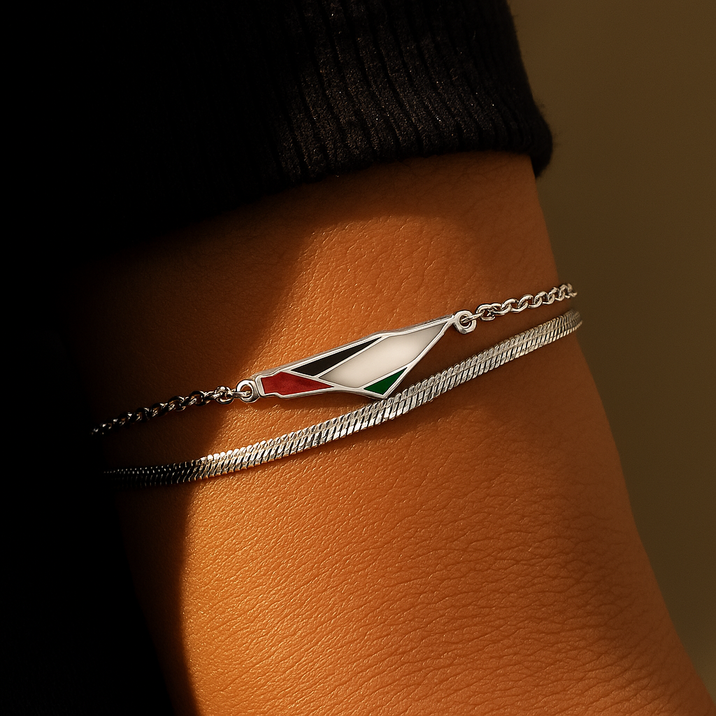 Palestine Herringbone Bracelet