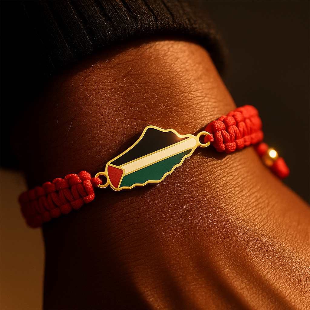 Palestine Thread Bracelet