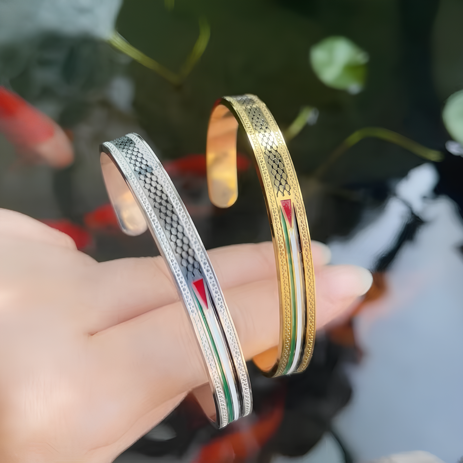 Palestine Heritage Cuff