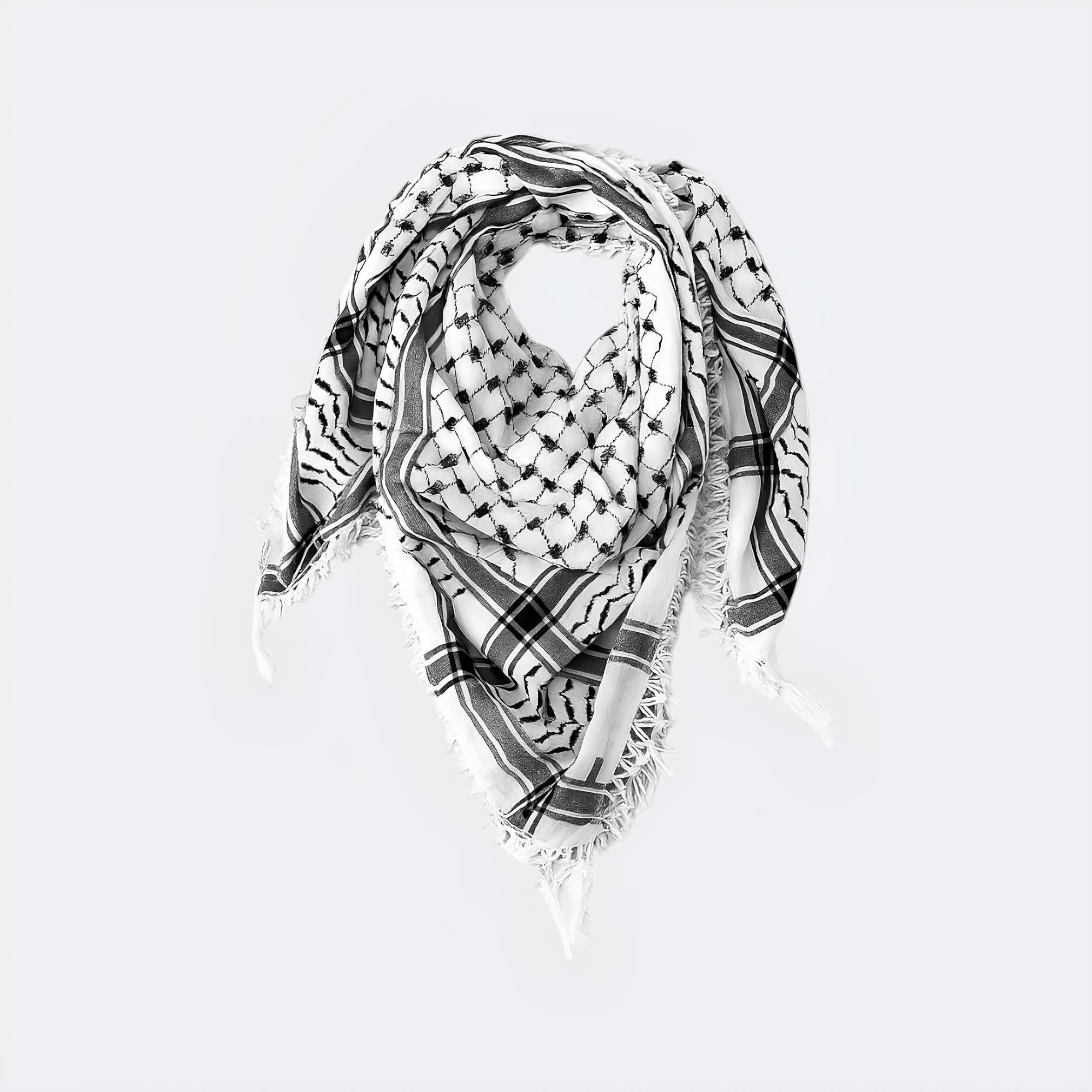 Black & White Keffiyeh