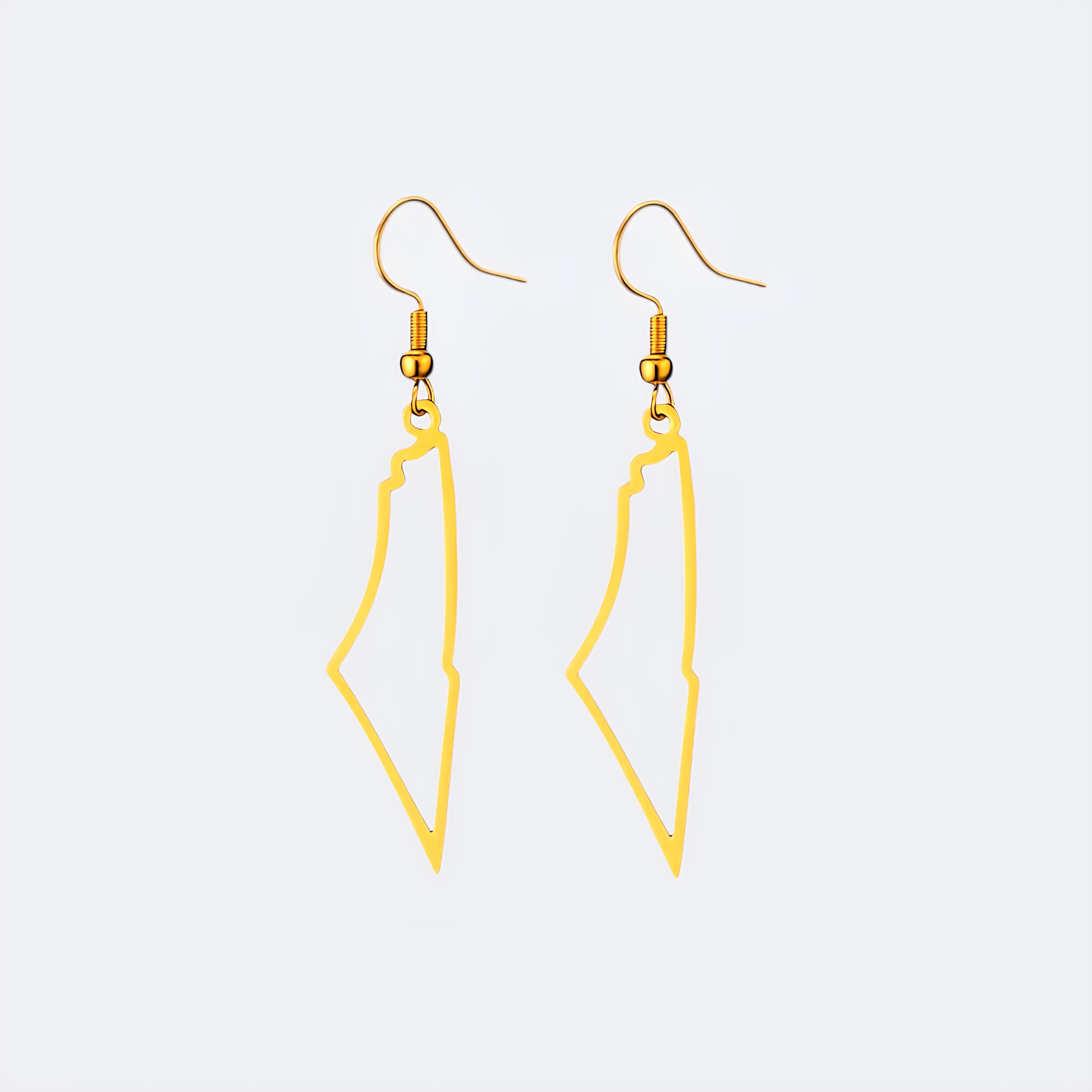 Palestine Outline Earrings