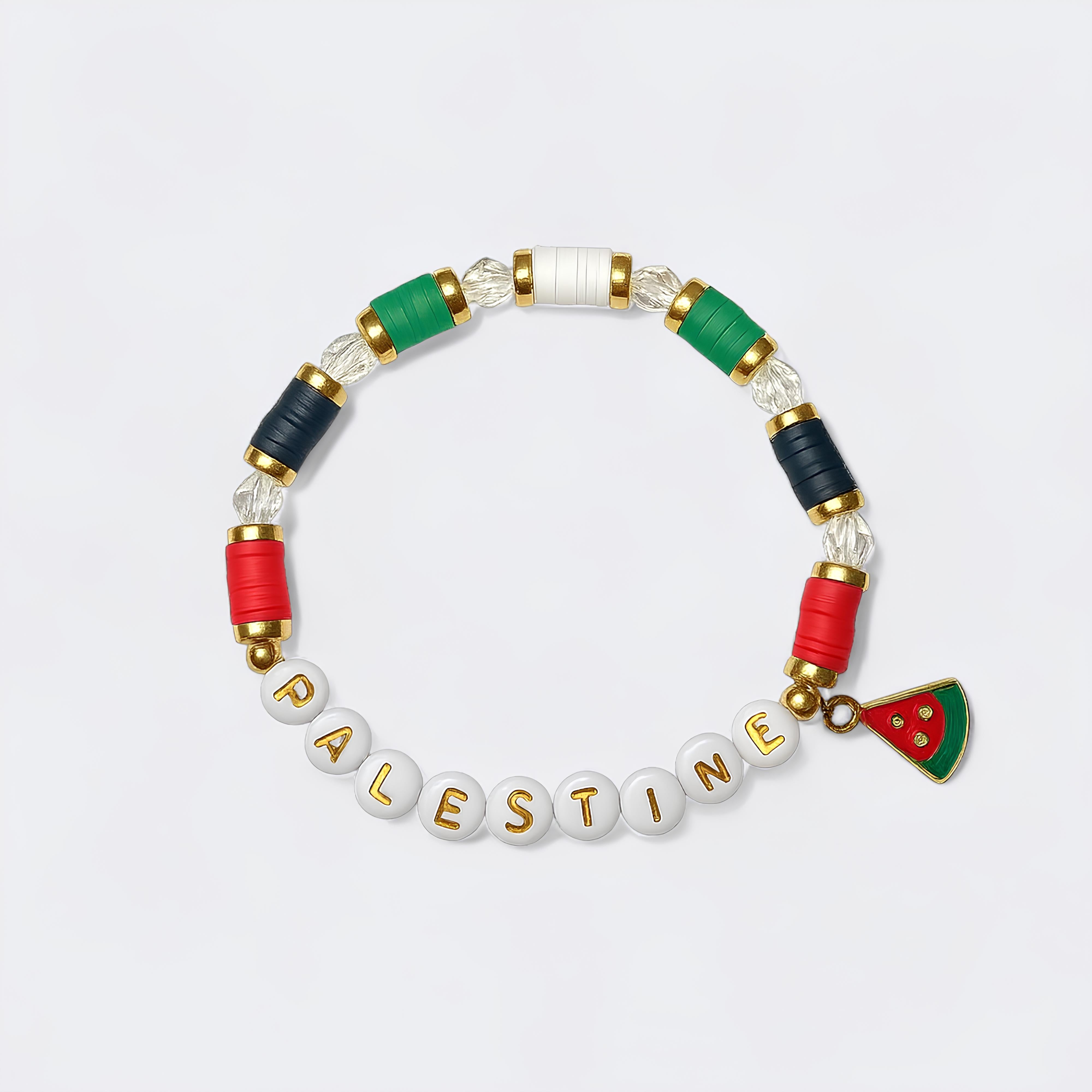 Palestine Gold Bead Bracelet