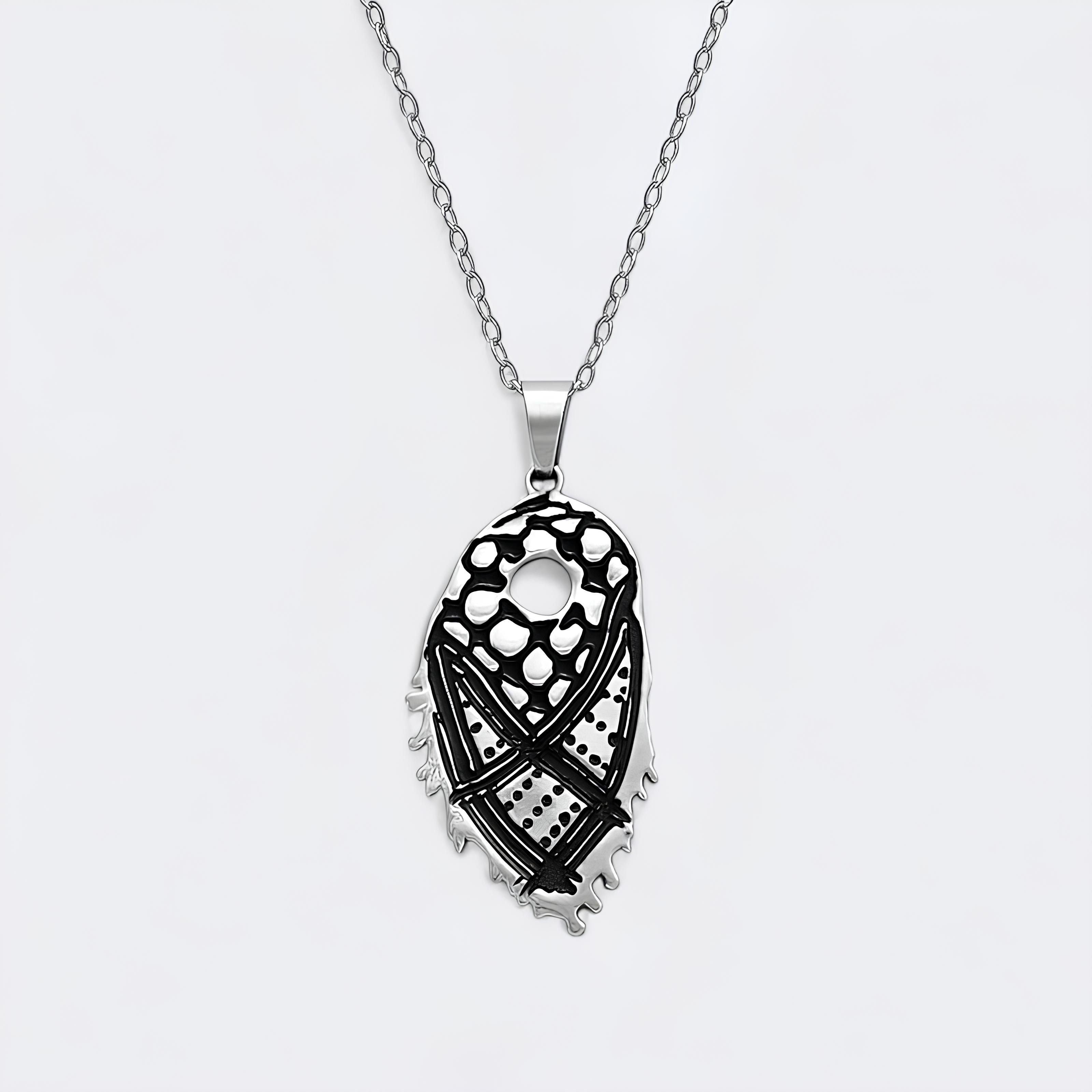 Draped Keffiyeh Necklace
