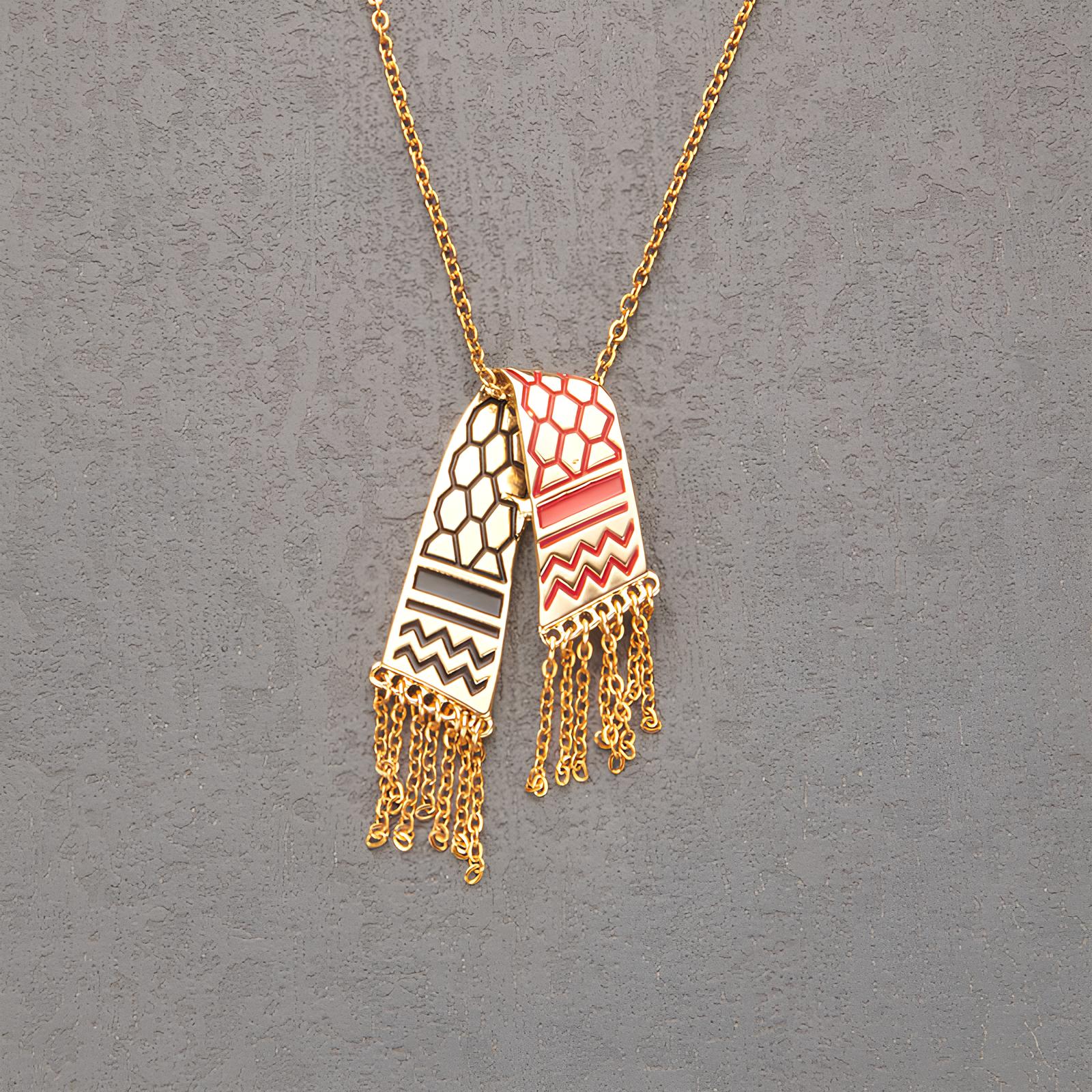 Keffiyeh Necklace