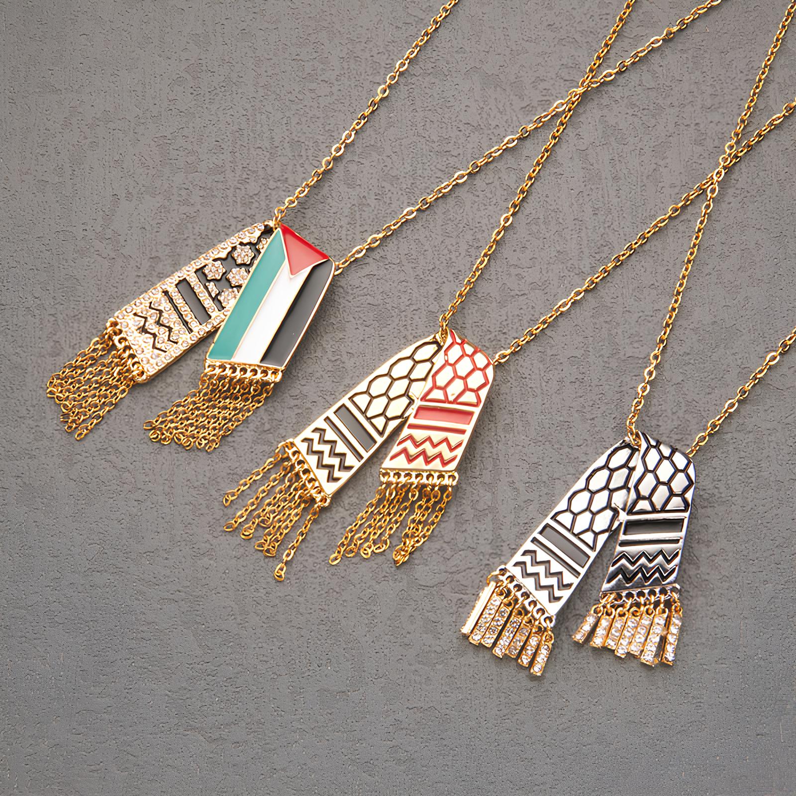 Keffiyeh Necklace