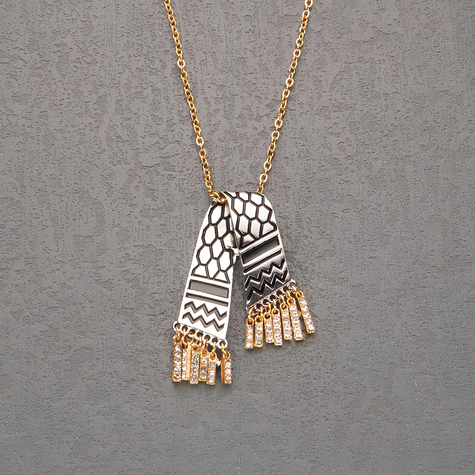 Keffiyeh Necklace