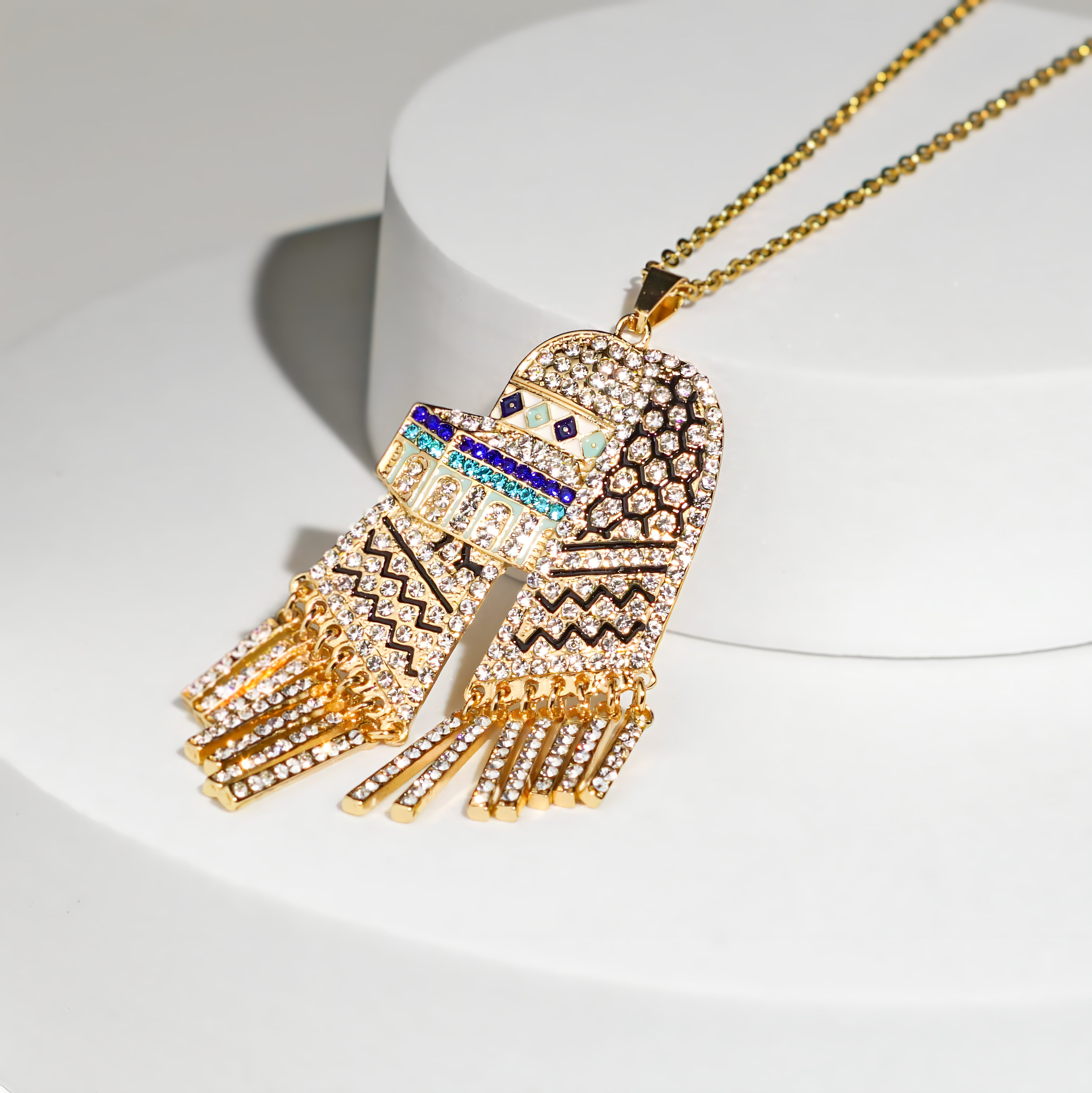 Aqsa Kuffiyeh Necklace