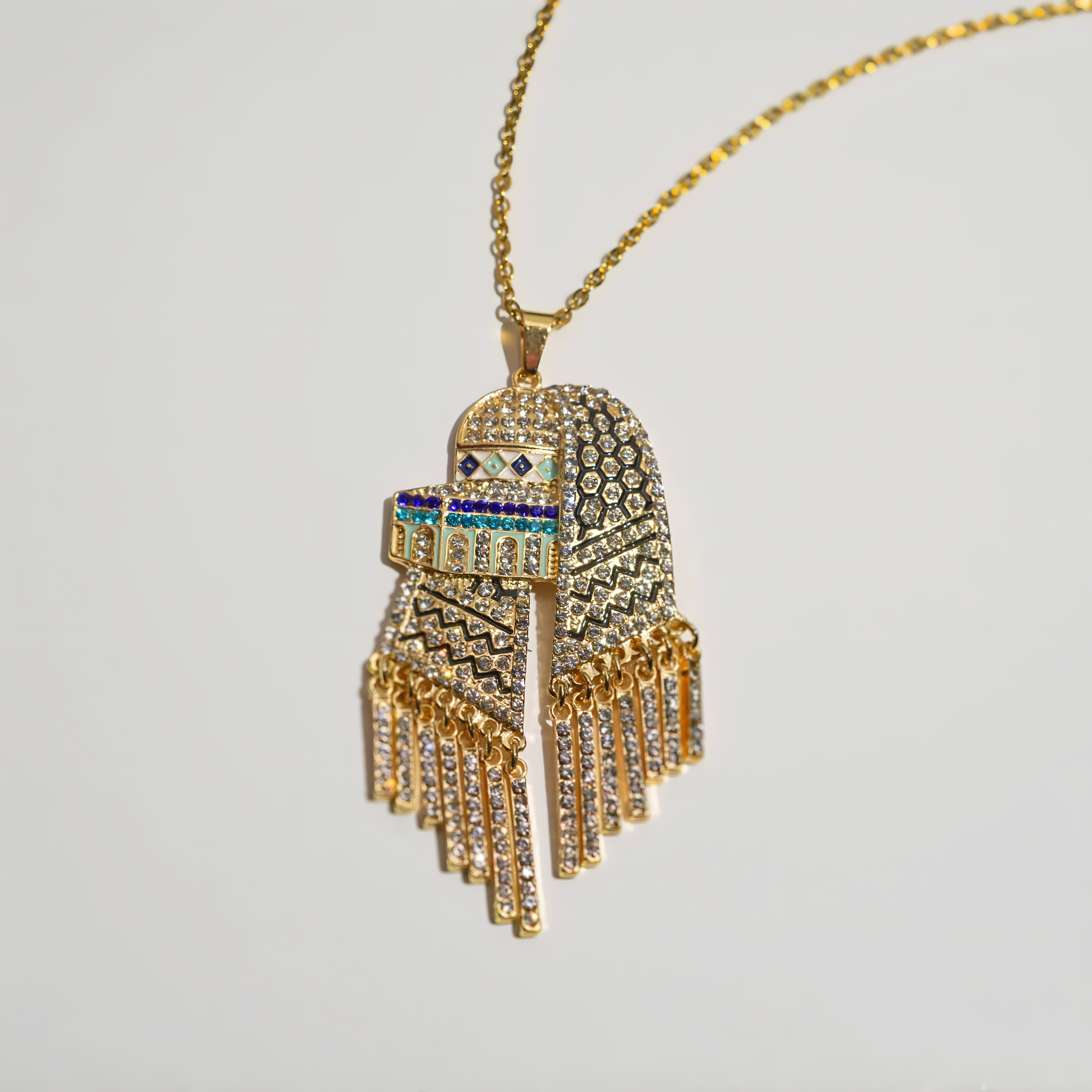 Aqsa Kuffiyeh Necklace