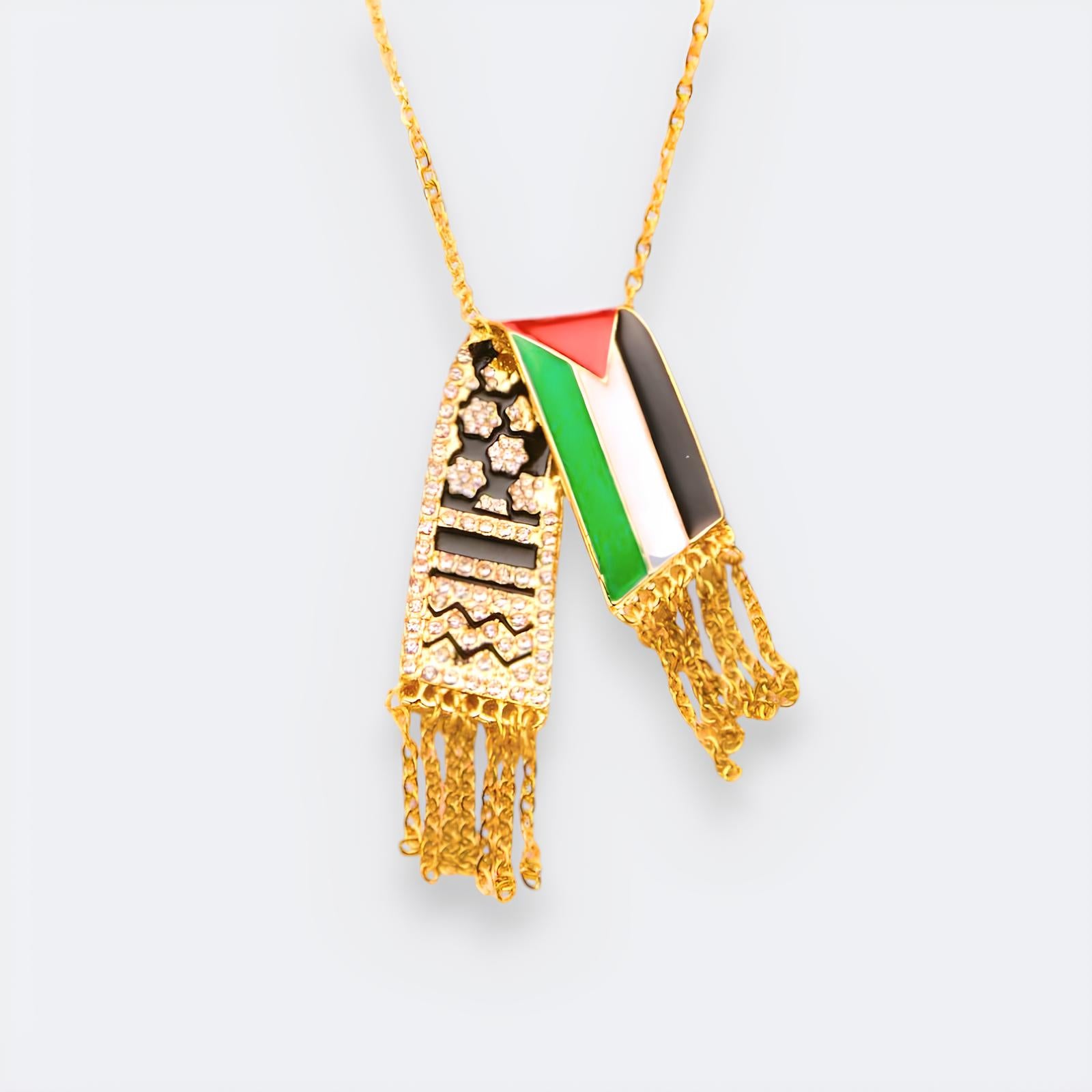 Keffiyeh Necklace