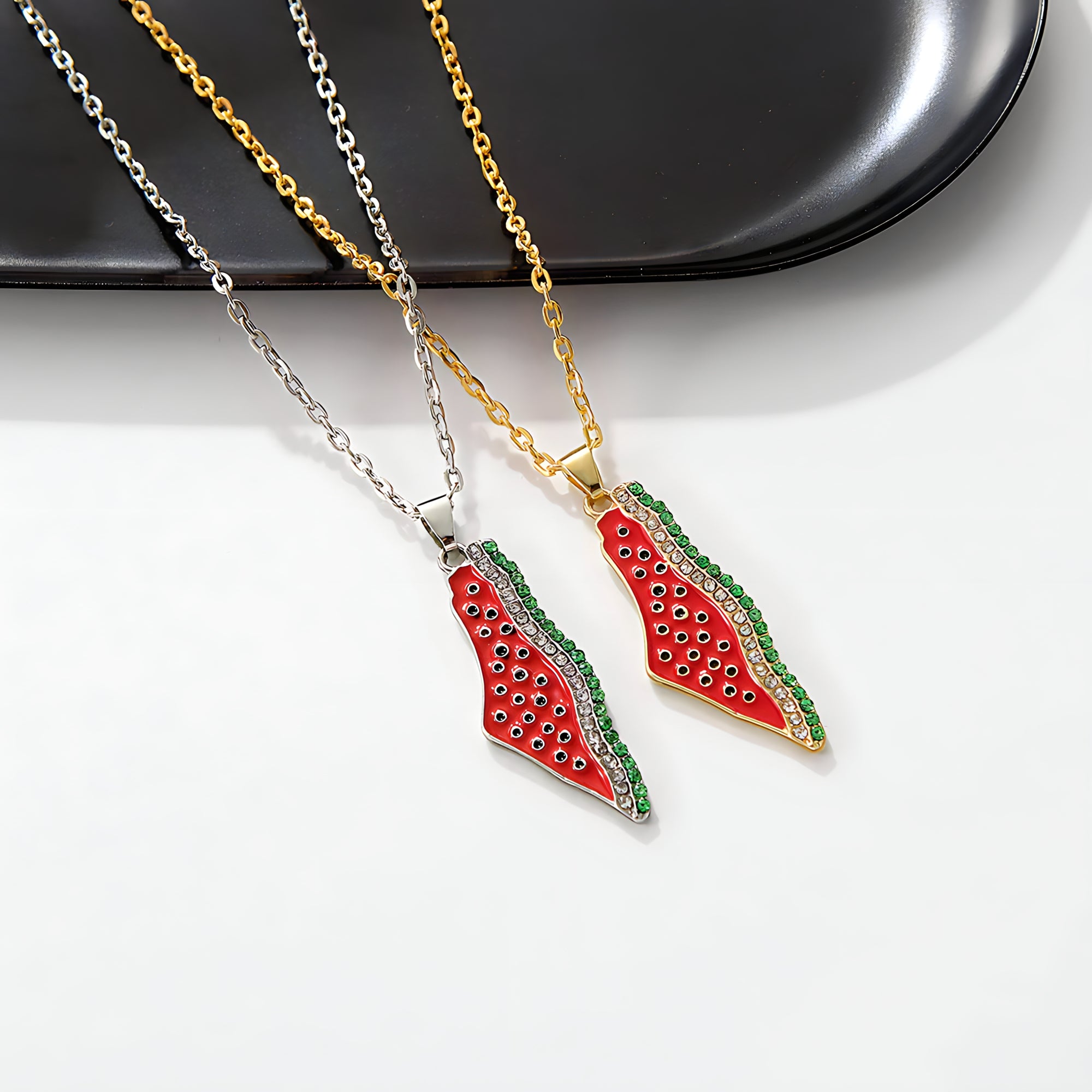 Palestine Watermelon Necklace