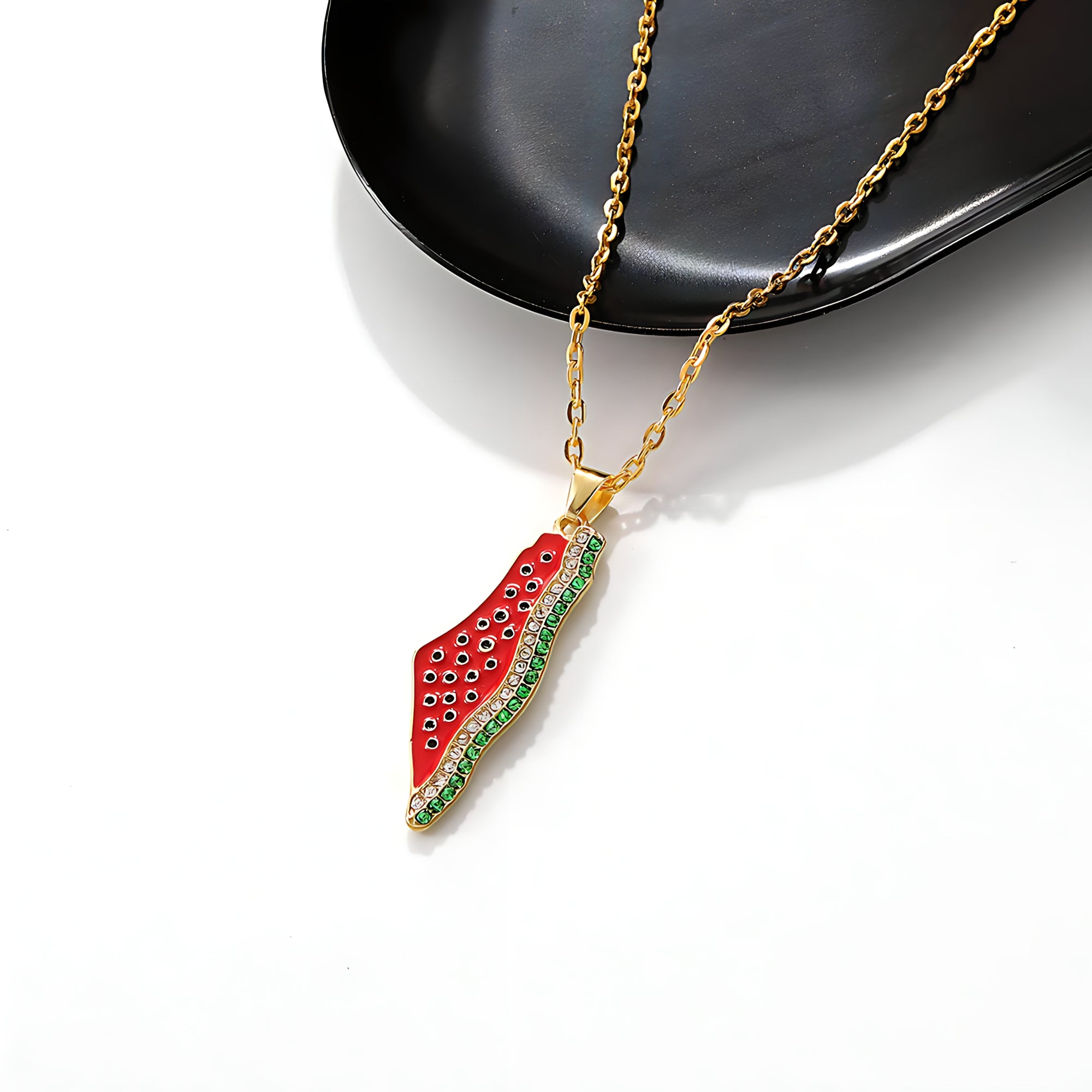 Palestine Watermelon Necklace